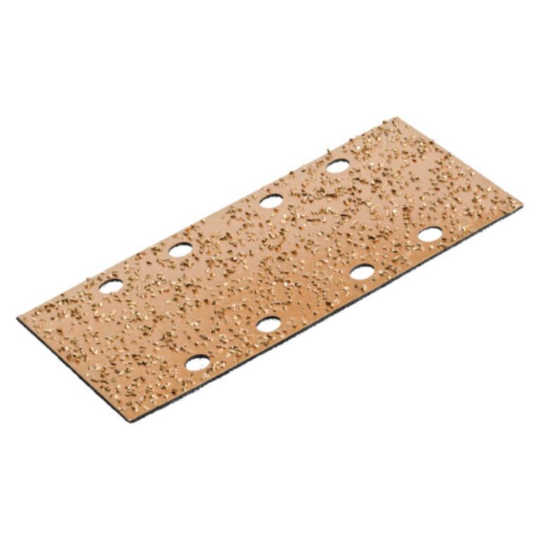 Carbide Sanding plate for vibrating sander coarse grit